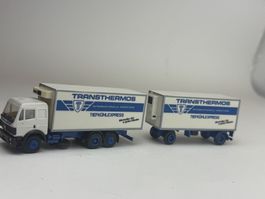 HR- Herpa Mercedes Kühlkoffer Lastzug Transthermos