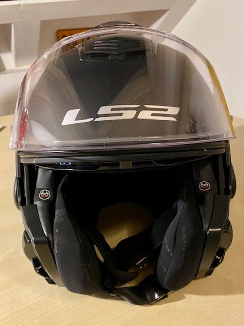 Casques & visières: LS2 Klapphelm / FF399 Valiant Solid black, LS2 Gösse XS – D'occasion à Thun par screamingbenno 2