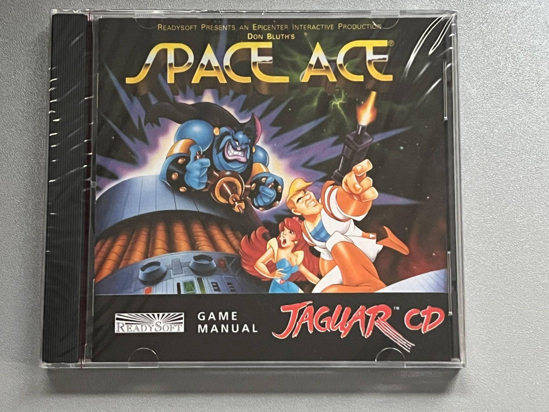 Atari Spiele: Space Ace - Atari Jaguar CD – Neu und originalverpackt aus Rivera von poweradem05