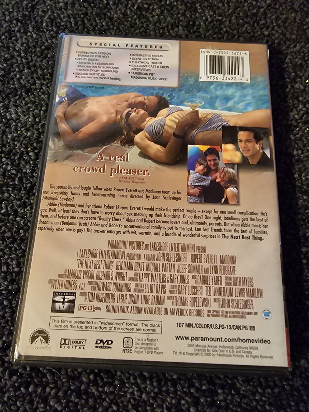 Tutti i DVDs: The Next Best Thing DVD(15076) – Usato da Ruswil venduto da jan_bxl5 1