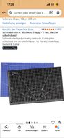 Schneidematte A1 60 x 90 cm, doppelseitige Bastelmatte