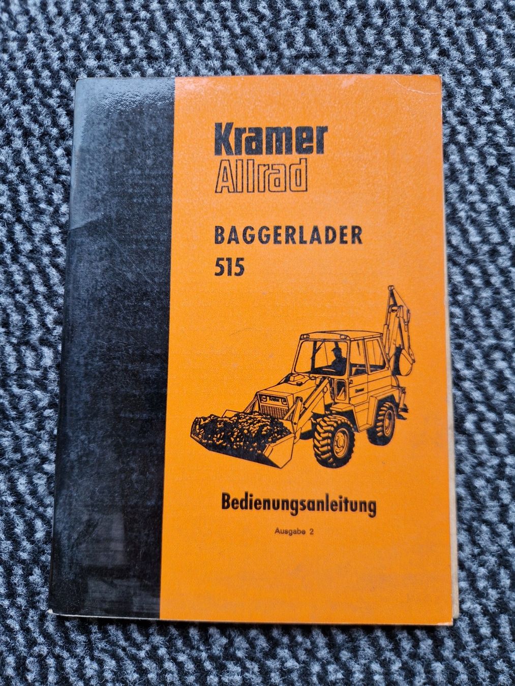 Kramer Trattori: Original Anleitung / ET-Liste Kramer Allrad Baggerlader 515 – Usato da Dürnten venduto da Bachtel84