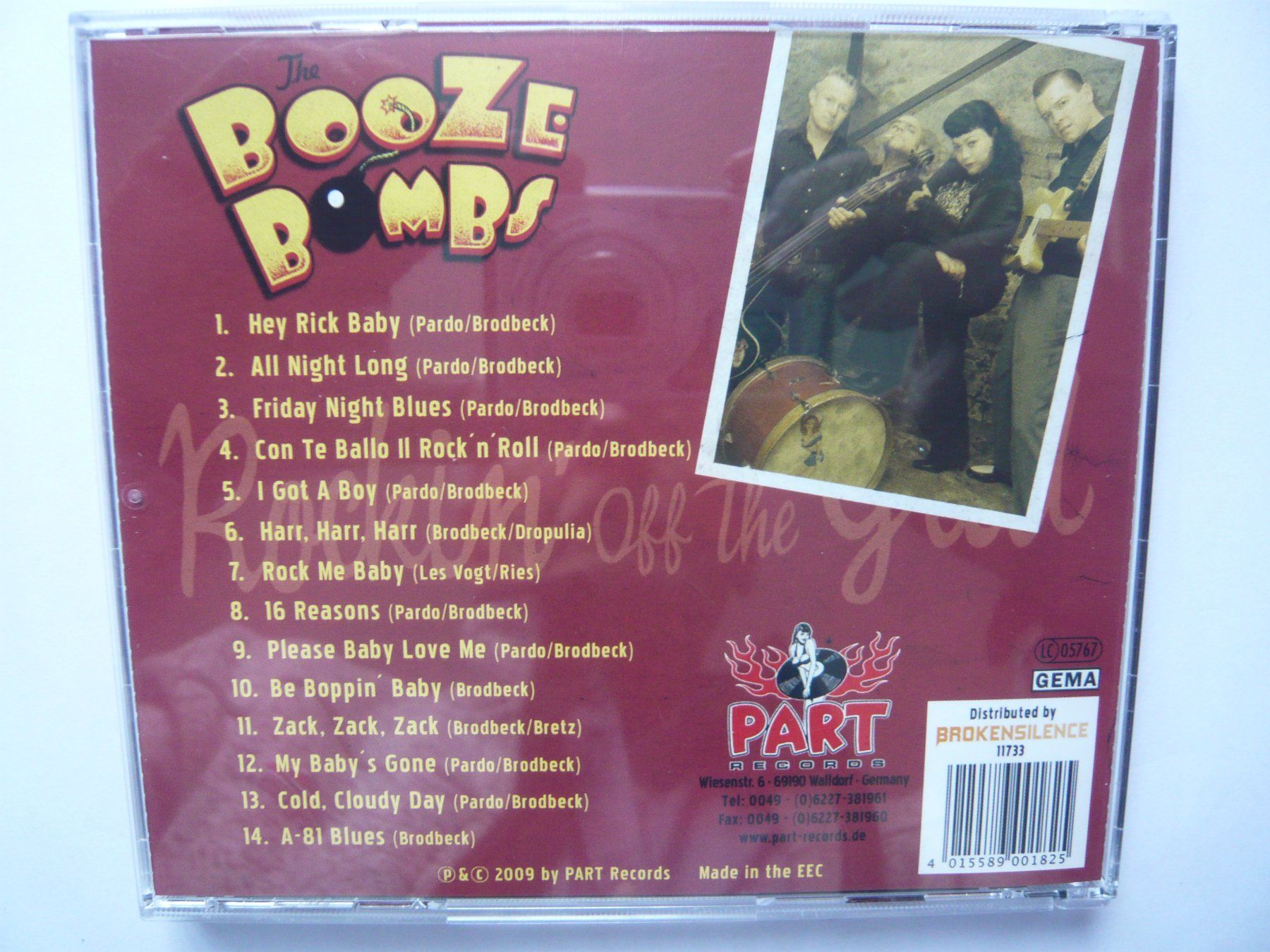 CD: 2CD Rockabilly THE BOOZE BOMBS & EIGHTBALL BOPPERS – Usato da Winterthur venduto da Cajun 2