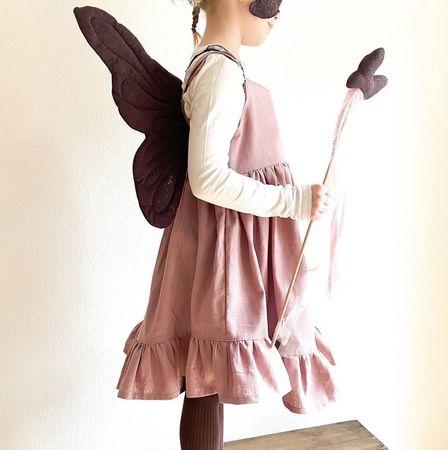 Leinen Sommerkleid Gr 128
