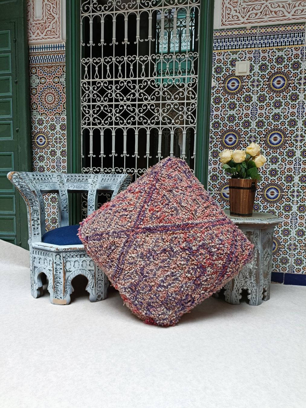Divani: Pouf marocain Vintage – Nuovo (secondo la descrizione) da cournillens venduto da Haronn
