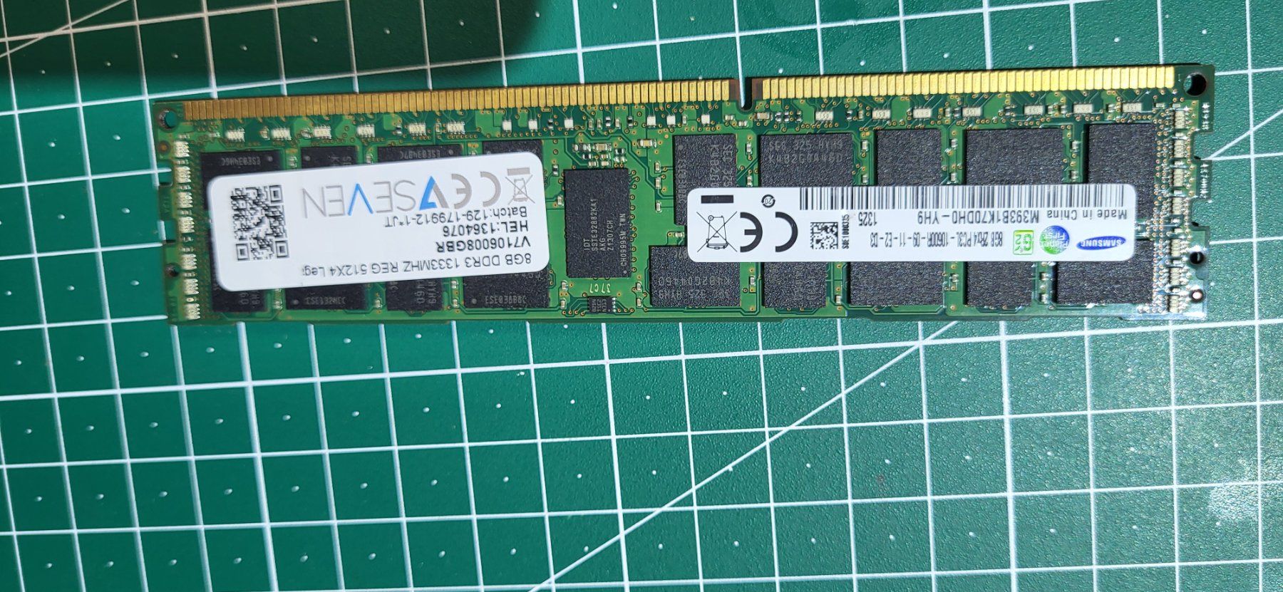 Samsung Memoria / RAM: RAM  8GB PC3L-10600R-9-13-E2 – Nuovo (secondo la descrizione) da Düdingen venduto da boascompras 3