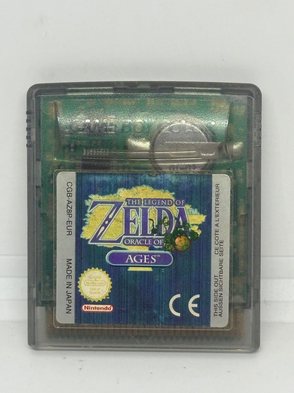 Nintendo Giochi: Zelda Oracle of Ages Gameboy Modul – Usato da Dietlikon venduto da NESFEVER