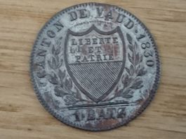 Waadt / Vaud: 1 Batzen 1830 Top