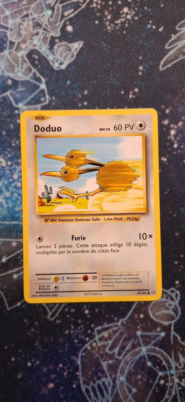 Pokémon Carte collezionabili: Doduo 69/108 - Evolutions FR – Usato da Petit-Lancy venduto da Kara_TCG 1