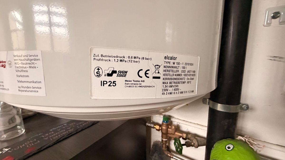 Sanitär: Elektroboiler 150L – Gebraucht aus Hindelbank von Loo11 1