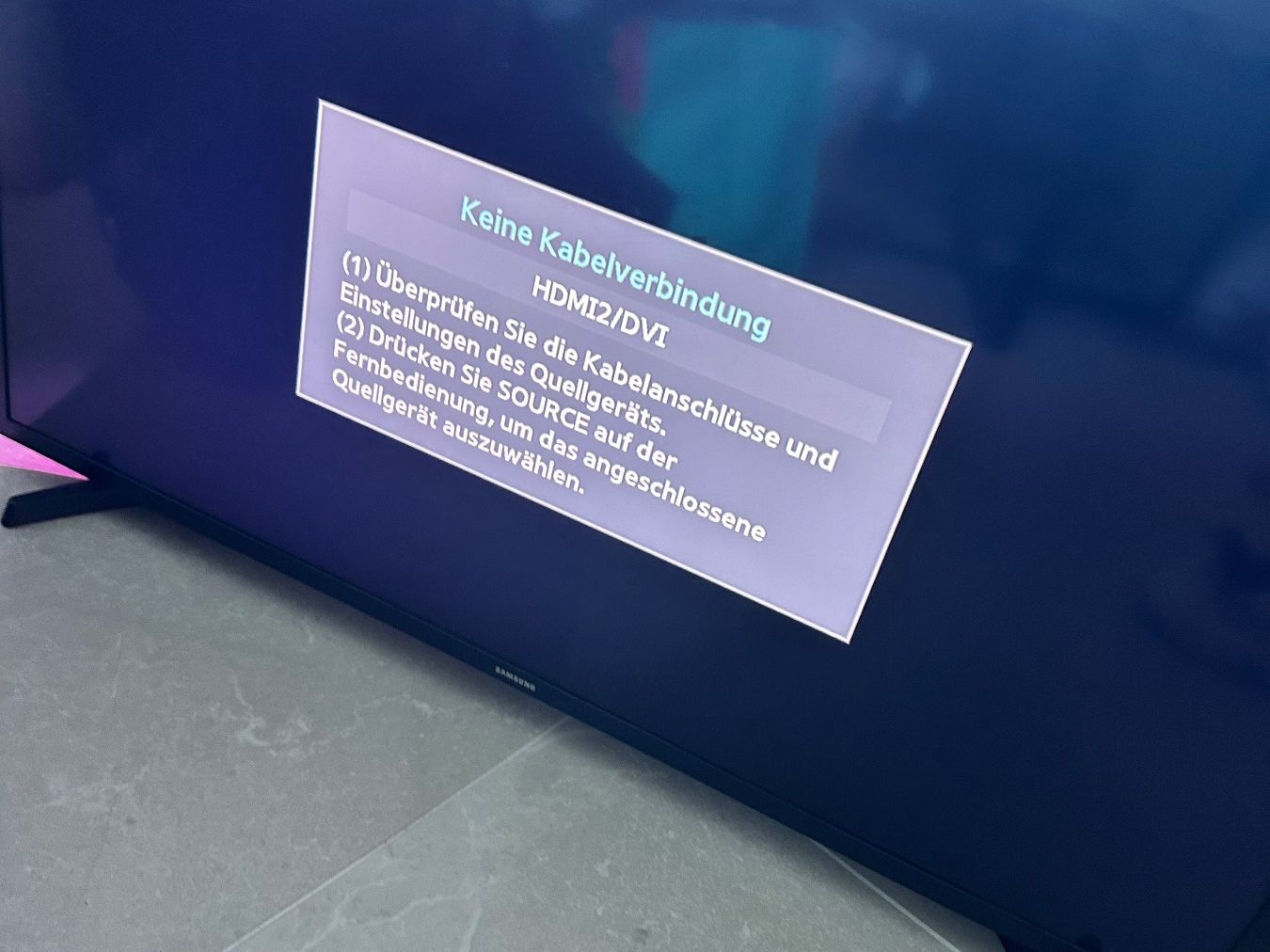 Samsung Fernseher: SAMSUNG TV in gutem Zustand – Gebraucht aus Oberwil b. Zug von sta_j6th 2