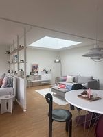 IKEA SÖDERHAMN 3-Sitzer Sofa + Fusshocker