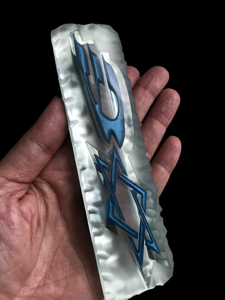 Figuren: Kristal Mezuzah JUDAIKA – Gebraucht aus niederbipp von Esbenz 1