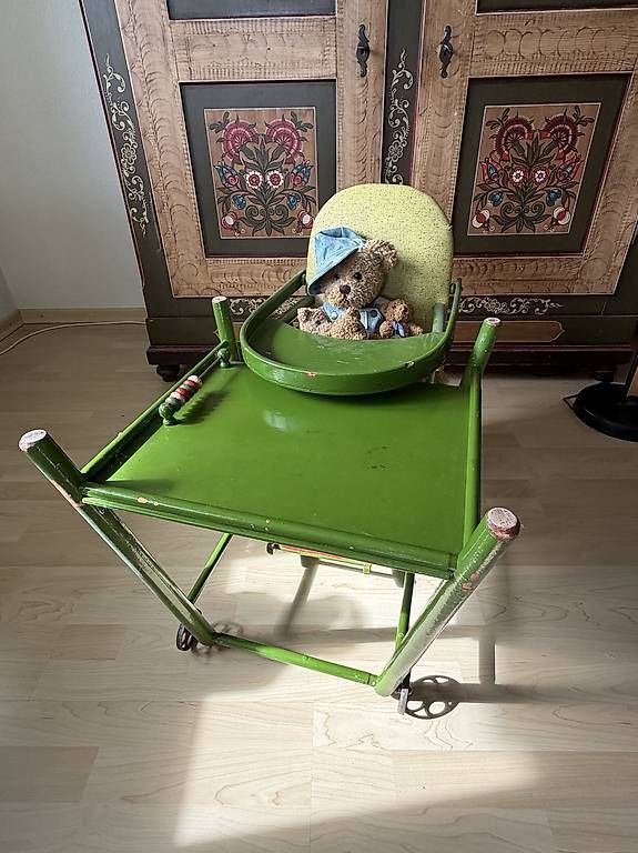 Seggioloni: Gratis Vintage Kinderhochstuhl  – Usato da Aarau venduto da Maeschi4 3