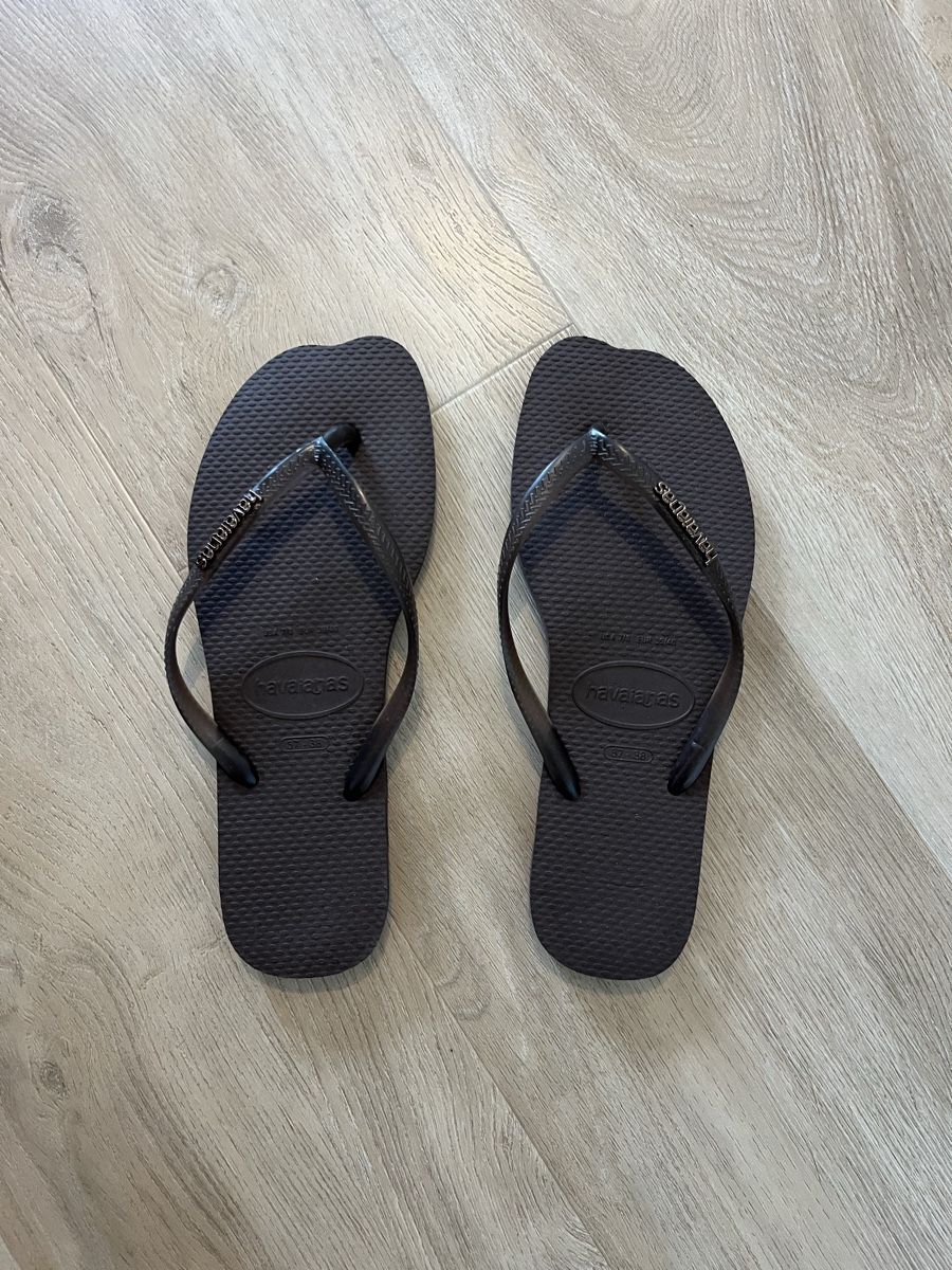 Havaianas Damenschuhe: braune Hawaianas – Neu und originalverpackt aus Zürich von kat_c2pn
