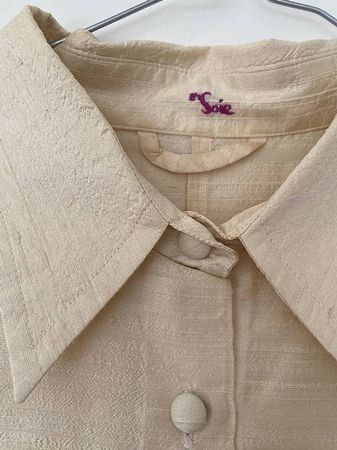 vintage Bluse / Hemd von enSoie grösse 38