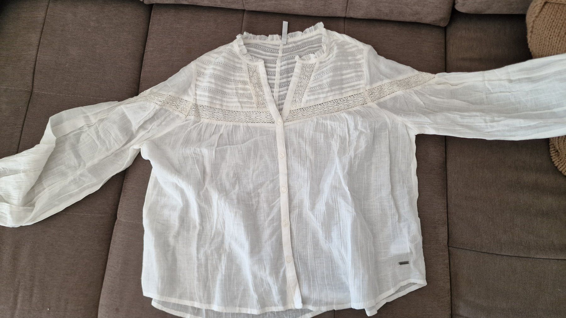 Pepe Jeans Camicette: Pepe Jeans Bluse neu – Nuovo (secondo la descrizione) da Kerns venduto da onewayticket 1
