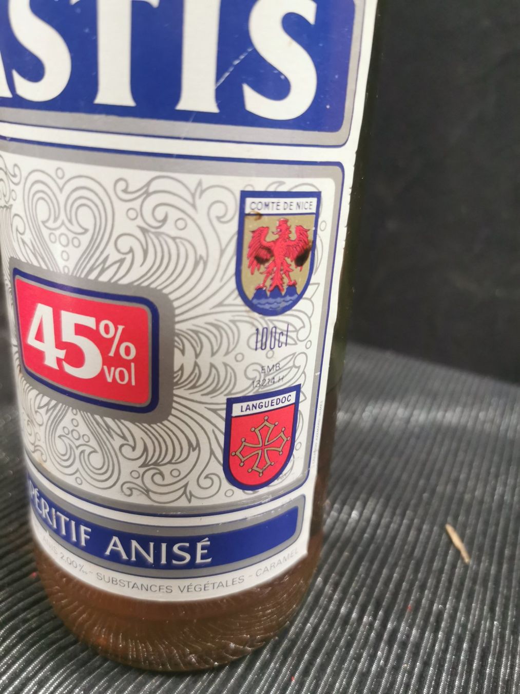 Bevande alcoliche: TRÈS ANCIENNE BOUTEILLE DE PASTIS ENTAMÉE – Usato da Genève venduto da Leboucheoreilles 4