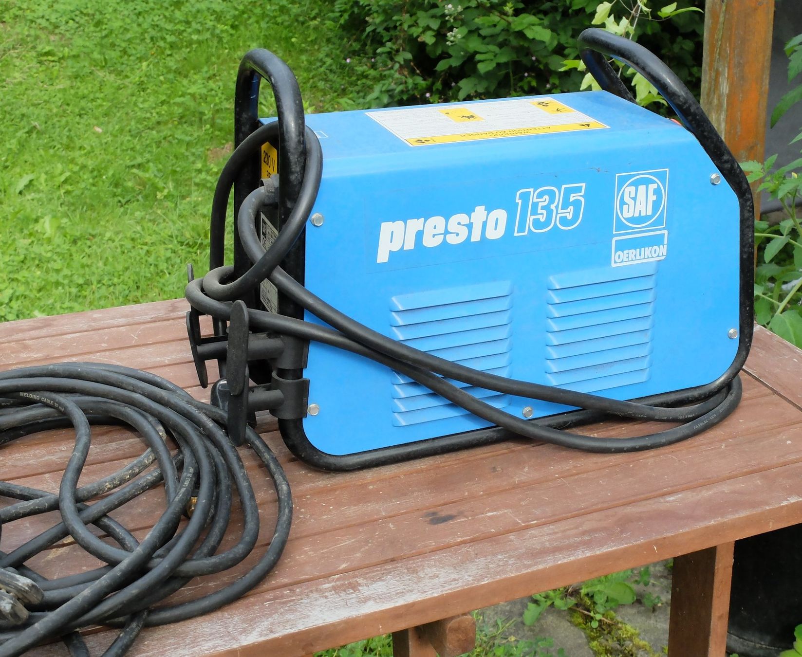 Oerlikon Saldatori: Elektroden-Schweissgerät, Elektroden – Usato da Hagendorn venduto da Versaboss