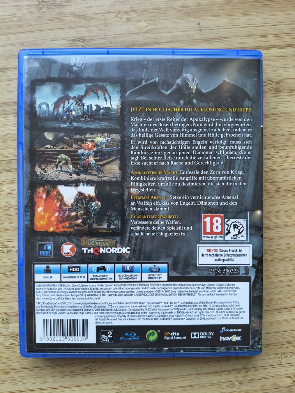 Spiele: Darksiders: Warmastered Edition (PS 4) – Gebraucht aus Riedholz von ste_96cd 1