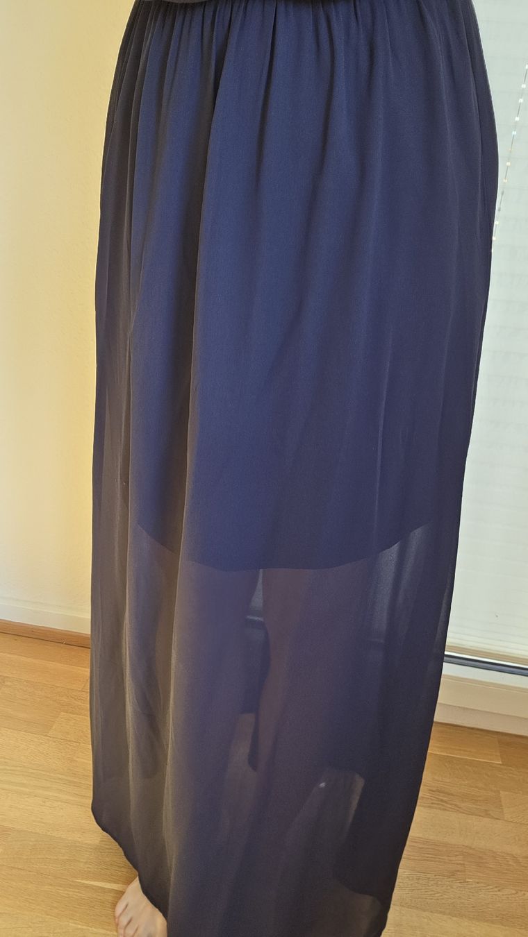 Kleider: Bodenlanges blaues Kleid – Gebraucht aus Basel von RebGy 3