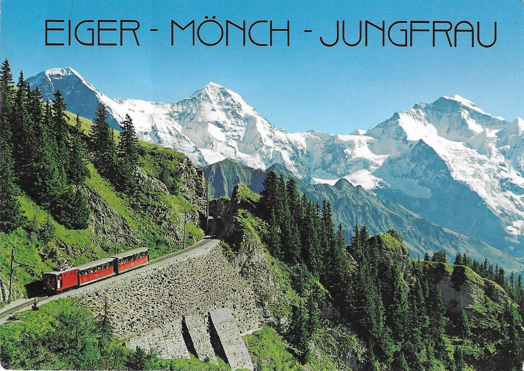 Ansichtskarten: Berner Oberland Eiger,Mönch,Jungfrau – Neu (gemäss Beschreibung) aus Rothrist von Stranglehold