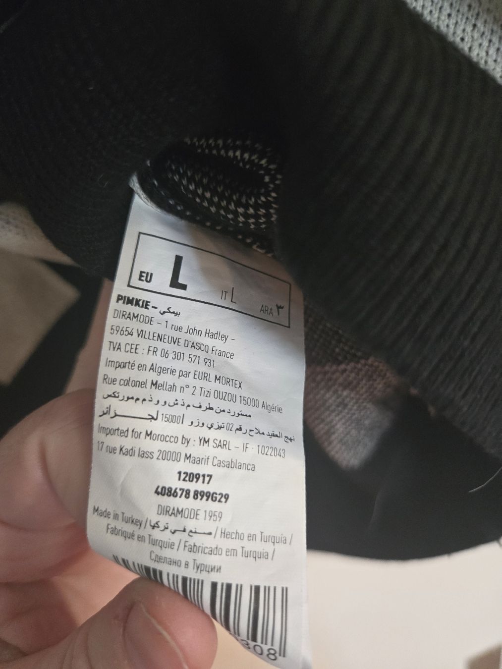 Pimkie Gilet & Giacche: Cooler Pimkie Pullunder Grösse L, Schwarz Weisses Karo – Usato da Dübendorf venduto da Timulka 2