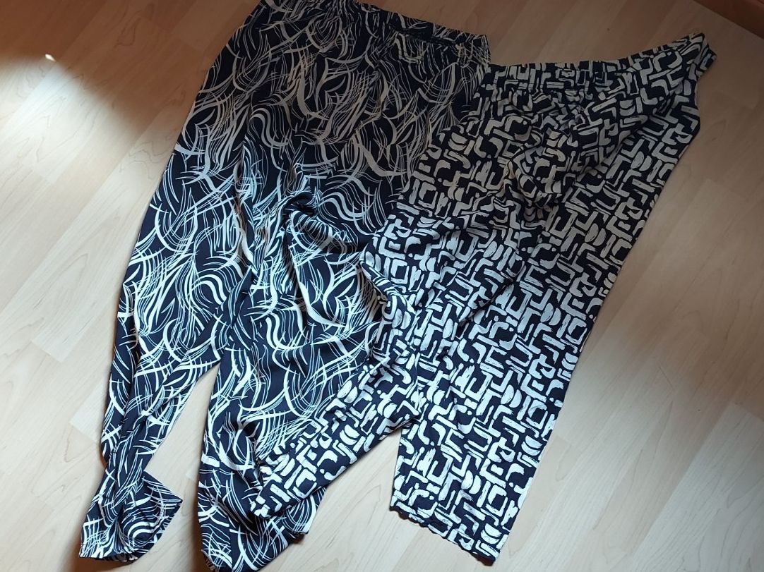 Pantaloni: 2 Bequeme Sommerhosen, Grösse L – Nuovo (secondo la descrizione) da Schwarzenburg venduto da lore09 1
