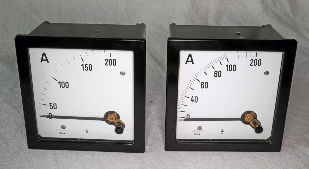Einbau Amperemeter Einbauinstrument 0 - 30A AC Messinstrument Analog DH-670