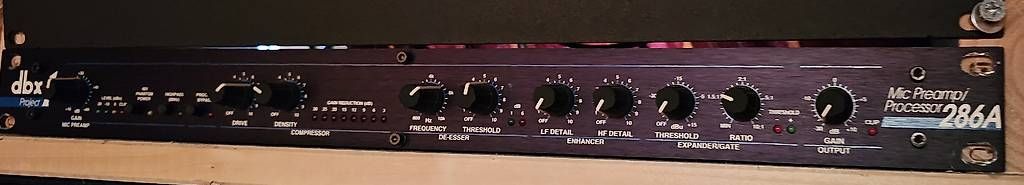 Dbx Amplificatori: Dbx 286a Mikrofon Prozessor – Usato da Fislisbach venduto da rje_28s6 1