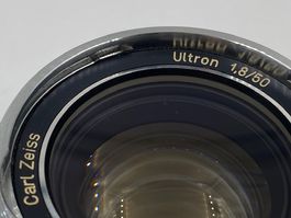 Zeiss Ultron 50mm F1.8 KONKAV CONCAVE Icarex für Canon EF