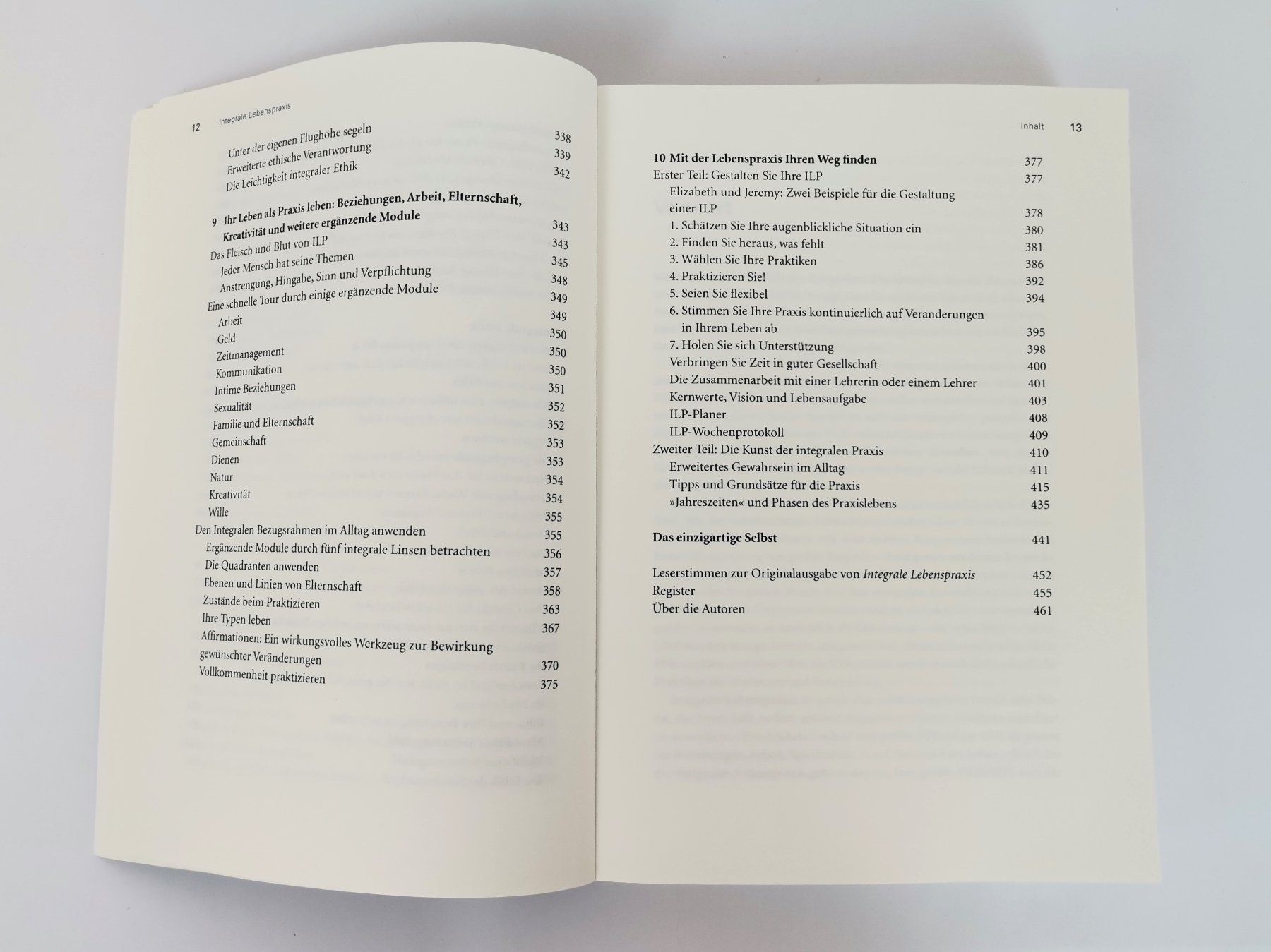 Bücher: BUCH Integrale Lebenspraxis - ein Übungsbuch – Gebraucht aus Schaffhausen von Restwert_SH 8