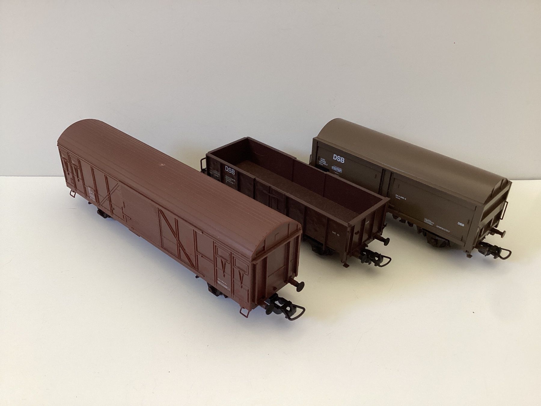 Roco Modellini di ferrovie: Roco Lima Güterwagen SJ DSB 1:87 H0 – Usato da Effretikon venduto da simtek_de 2
