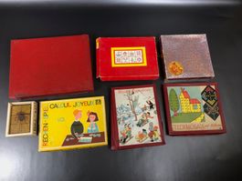 ⭐ Schöne antike Brettspiele, Rechenspiele, Musterlegen usw.