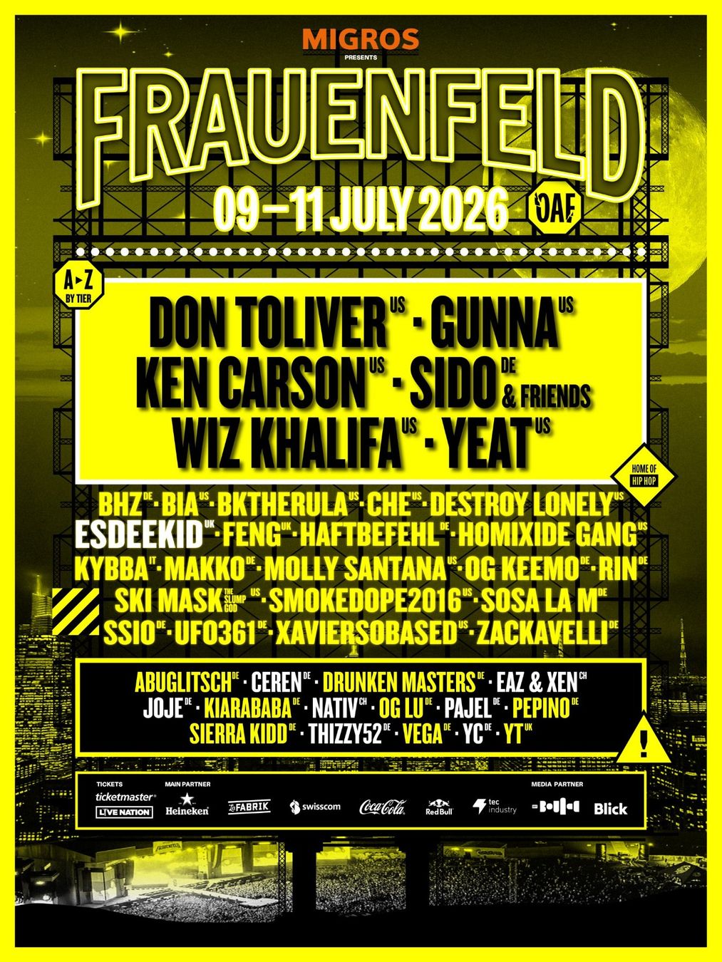 Biglietti: Openair Frauenfeld 3-Tagesticket – Nuovo (secondo la descrizione) da Winterthur venduto da Mysteriousman