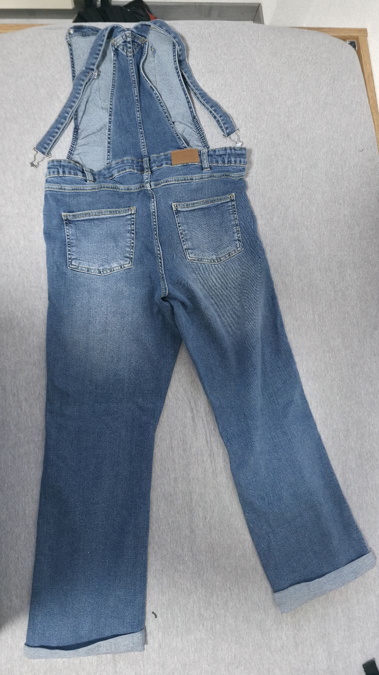 Pantaloni: Salopette PreMaman Blu – Nuovo (secondo la descrizione) da Noës venduto da sim_75ws 1