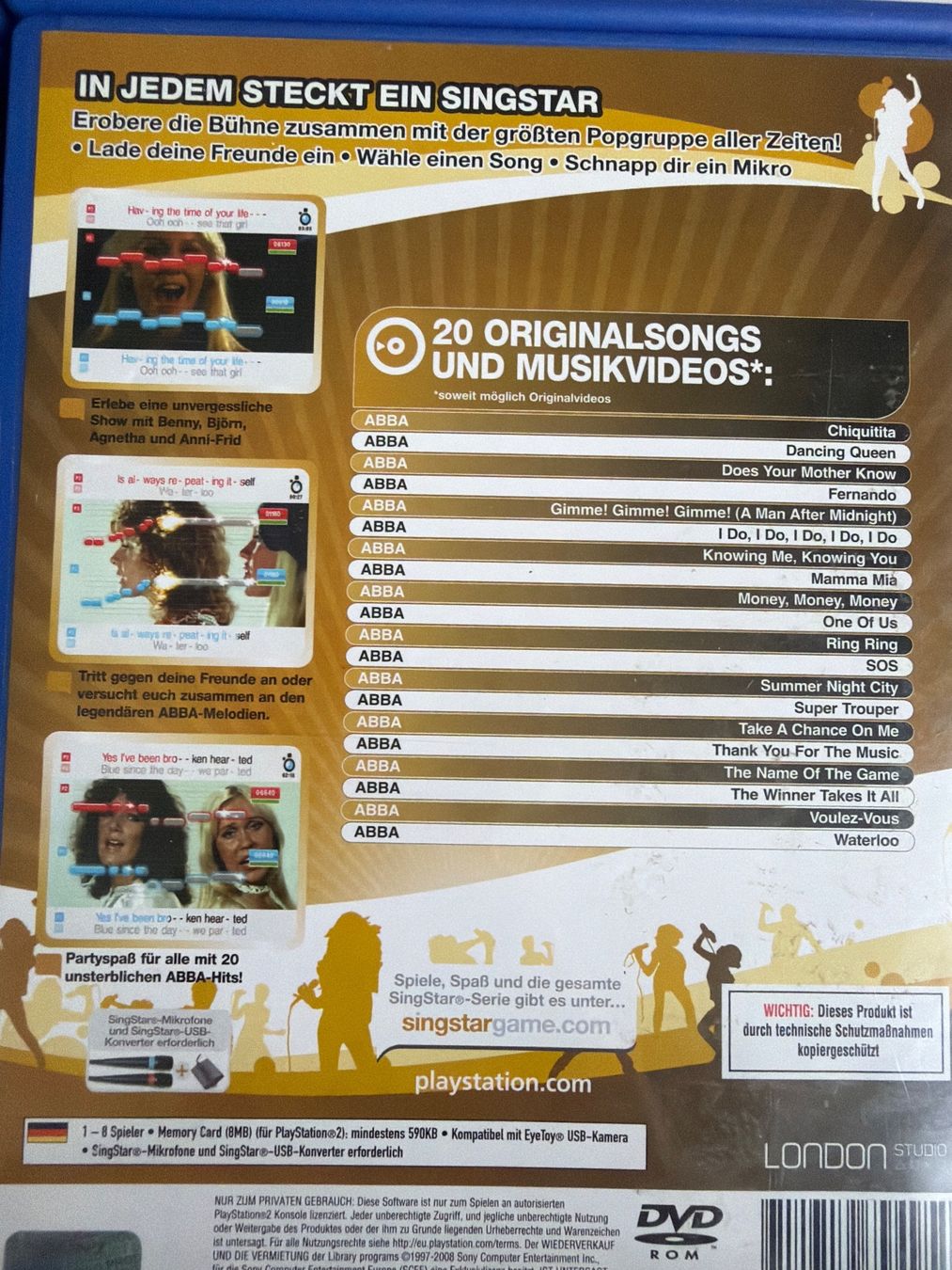 Spiele: Singstar PS2 Spiele – Gebraucht aus Rüti ZH von Butterfly206cc 4