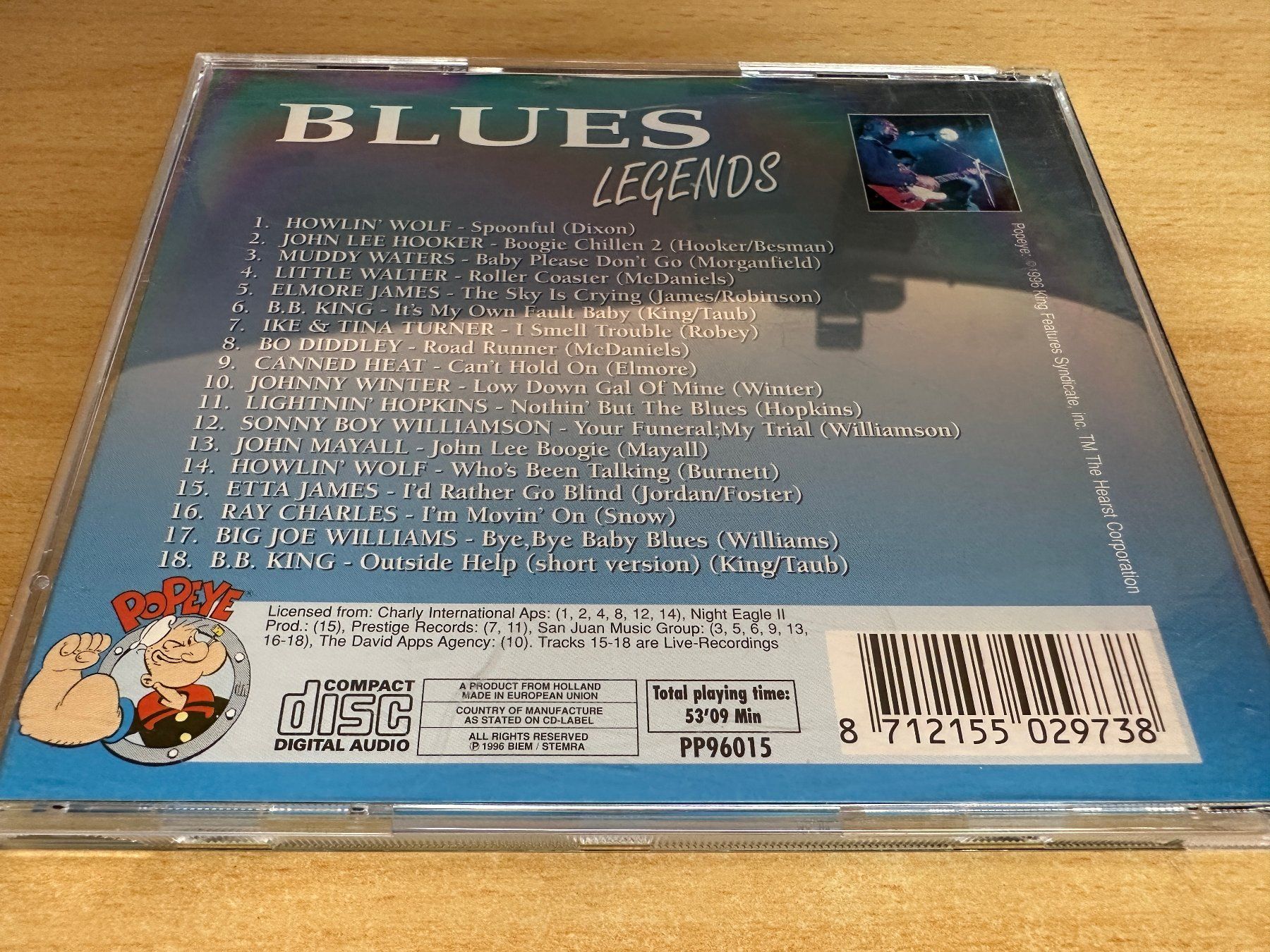 CD: Various – Blues Legends – Usato da Rikon im Tösstal venduto da Alpenmutz 1
