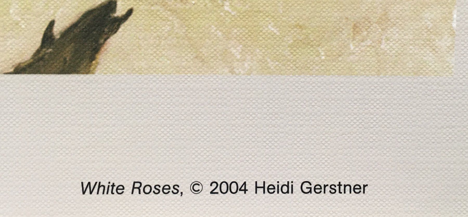 Grafiken & Lithographien: Heidi Gerstner 2 Lithographien: "White Roses und Red Roses" – Gebraucht aus Nennigkofen von Schamane75 3