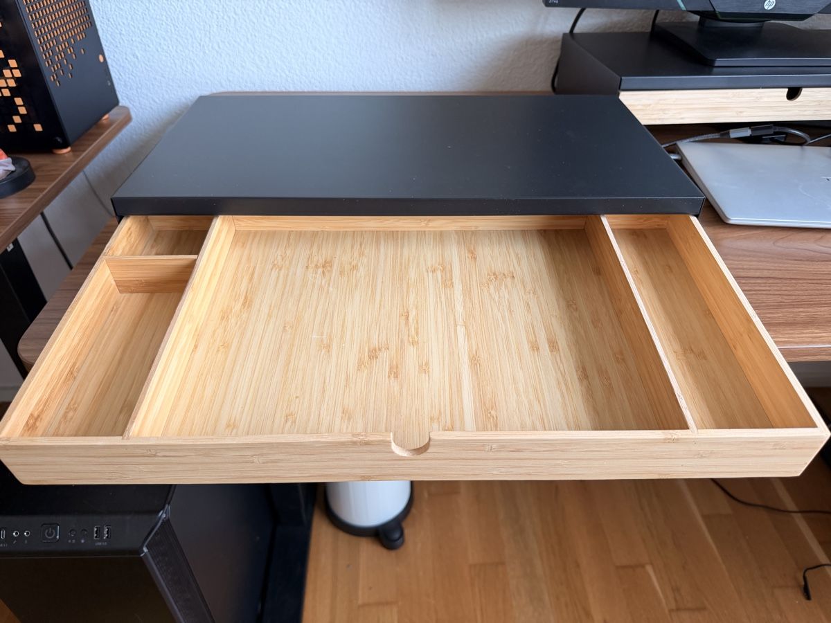 Staffa per monitor: Monitorständer mit Schublade – Nuovo (secondo la descrizione) da Staufen venduto da J.sant 2