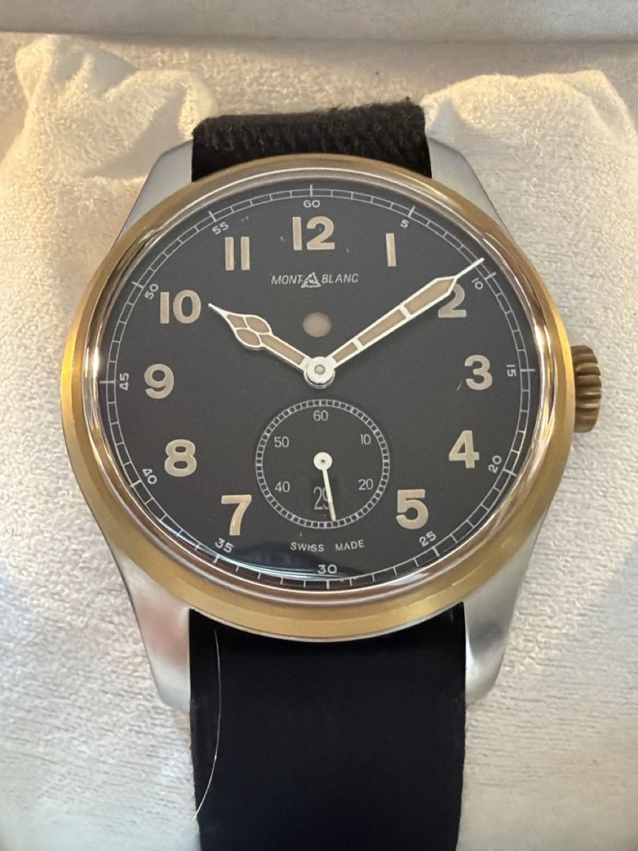 Montblanc Orologi: Montblanc 1858 Automatic Dual Time - frisch ab Service – Usato da Birmensdorf ZH venduto da PolzerJ1 1