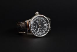 Longines Column-Wheel Single Push-Piece Chronograph