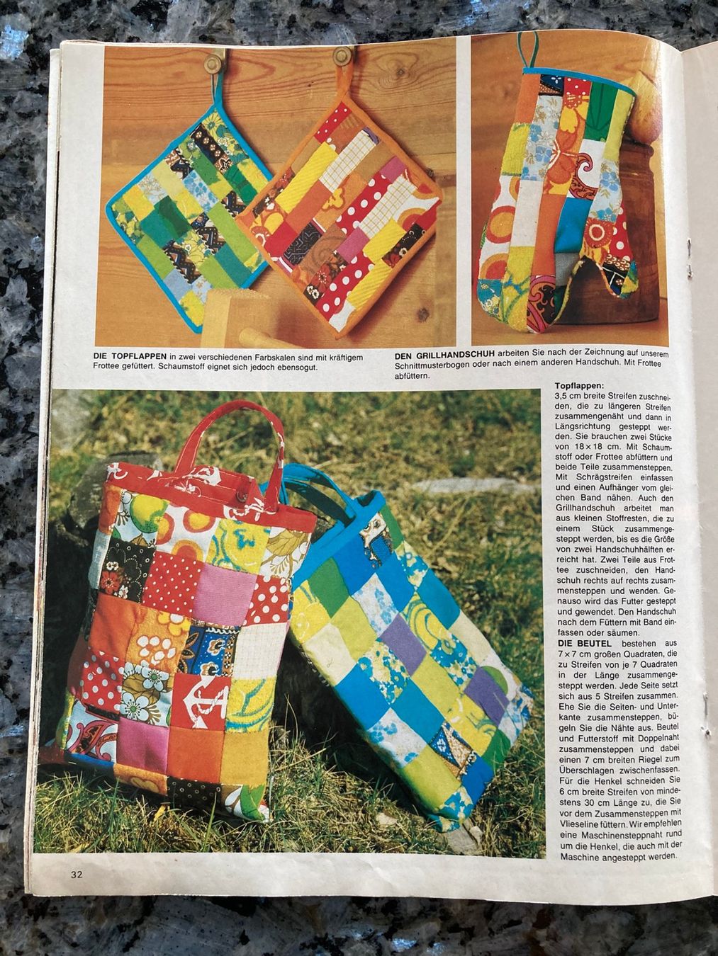 Revues & Magazines: Patchwork Heft mit Schnittmusterbogen gebraucht – D'occasion à Grosshöchstetten par laterne2017 2