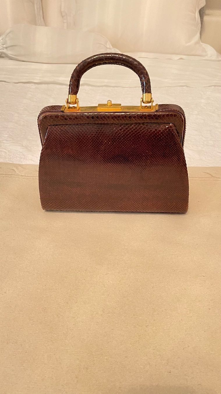 Borse da donna: Handtasche Eidechse – Nuovo (secondo la descrizione) da Zürich venduto da ren_r2dj