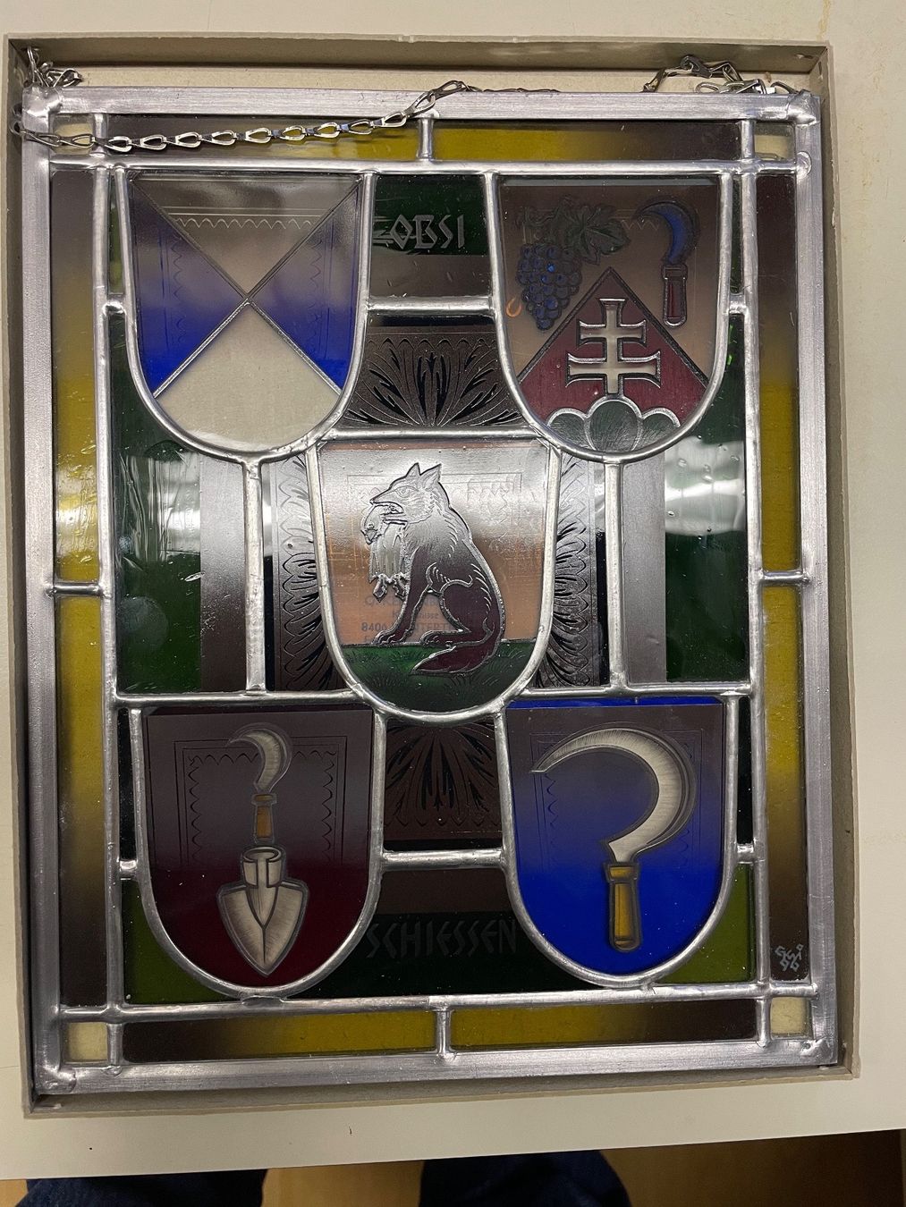 Altro in Antiquarato & Arte: Schönes Wappenfenster    ca.30 mal 25 cm – Nuovo (secondo la descrizione) da Winterthur venduto da sportdisco2 4