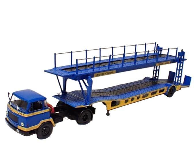 Modellbausätze & Standmodelle: Unic MZ-36 TCA 1960 Auto-Transporter , 1:43 – Neu und originalverpackt aus Goldach von Feivel9