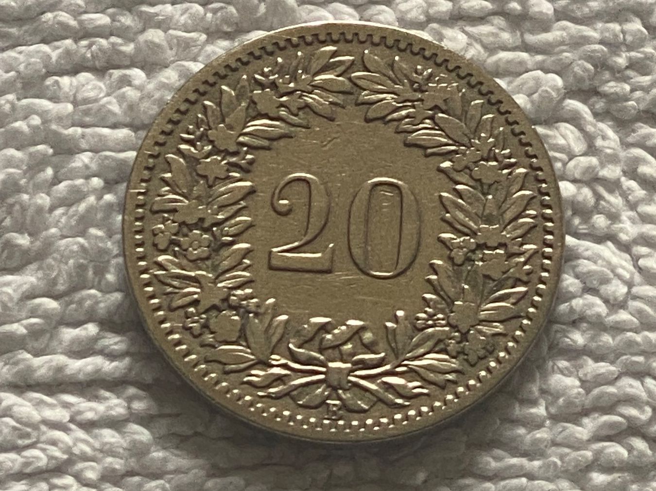 Tutti le monete: 20 centimes/rappen 1887 – Usato da Nyon venduto da Ilmi09 1