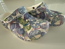 Crocs Classic Clog Butterfly Print Grösse 33/34 J2