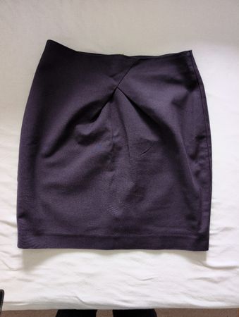 H&M Minirock lila Grösse 36 mit Reissverschluss hinten