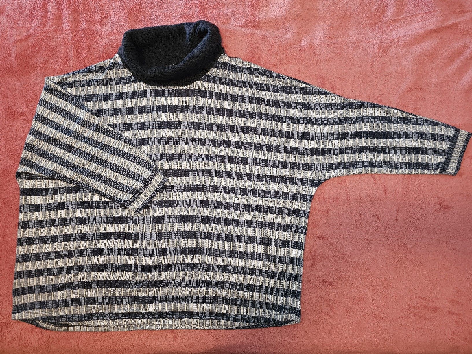 Maglioni & Felpe: Rollkragenpullover, dunkel-/hellblau, XXL, NEU – Nuovo (secondo la descrizione) da Heiden venduto da Taronia 1